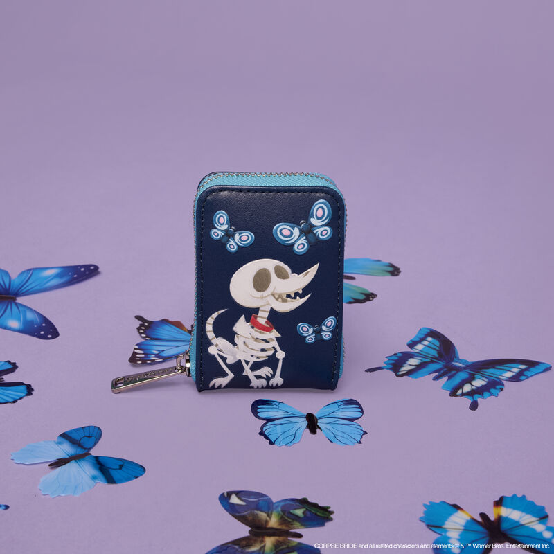 Corpse Bride Scraps Accordion Zip Around Wallet, , hi-res view 2